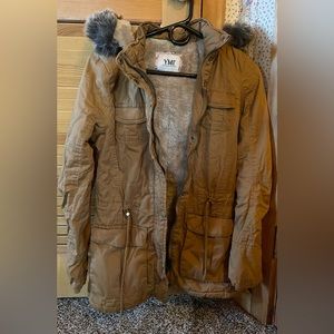 Brown fleece-lined sz. S jacket